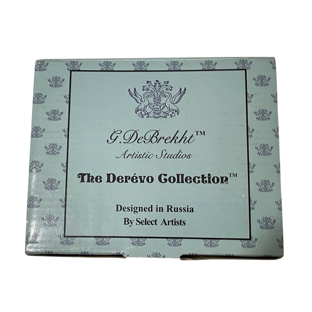 G. DeBrekht 2000 Official Dealer Plaque #57001 Bear The Derevo Collection